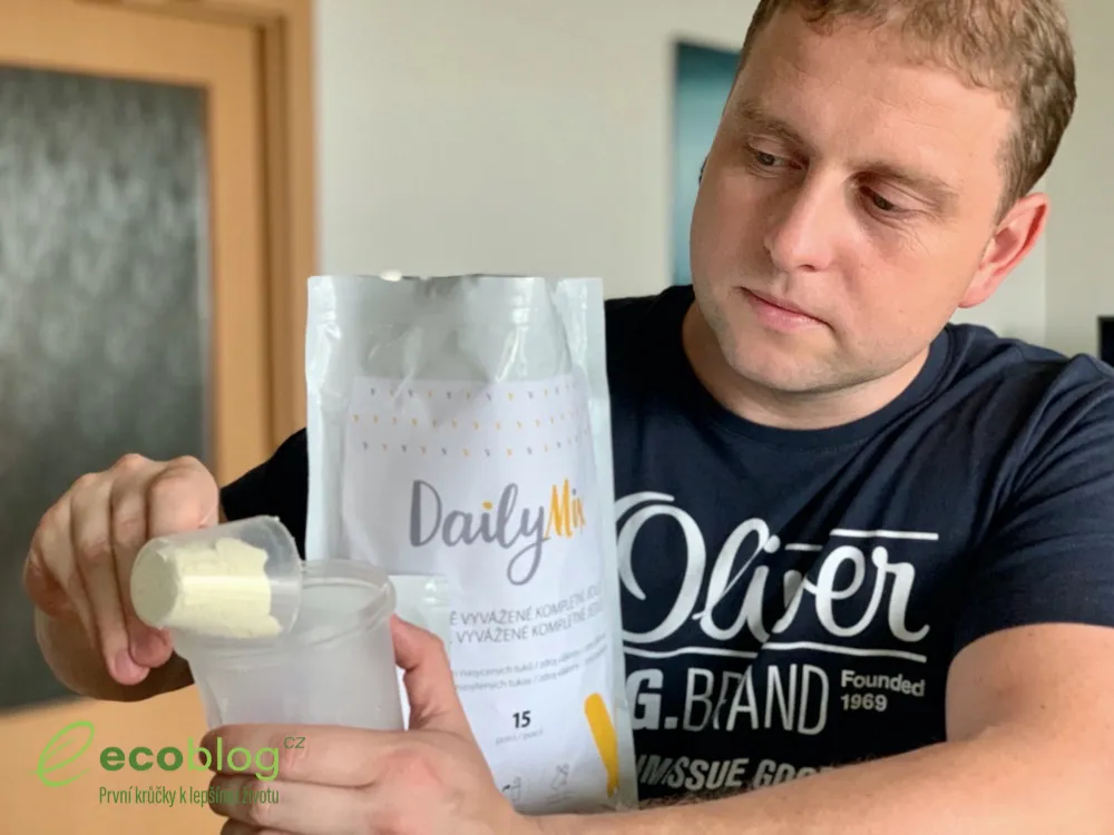 DailyMix koktejl jako rychlá svačina na cesty