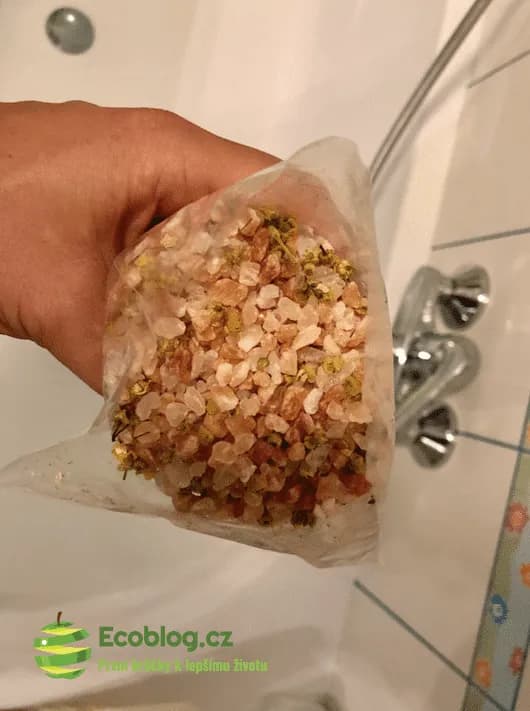 Cereus himálajská sůl uvnitř plastového sáčku
