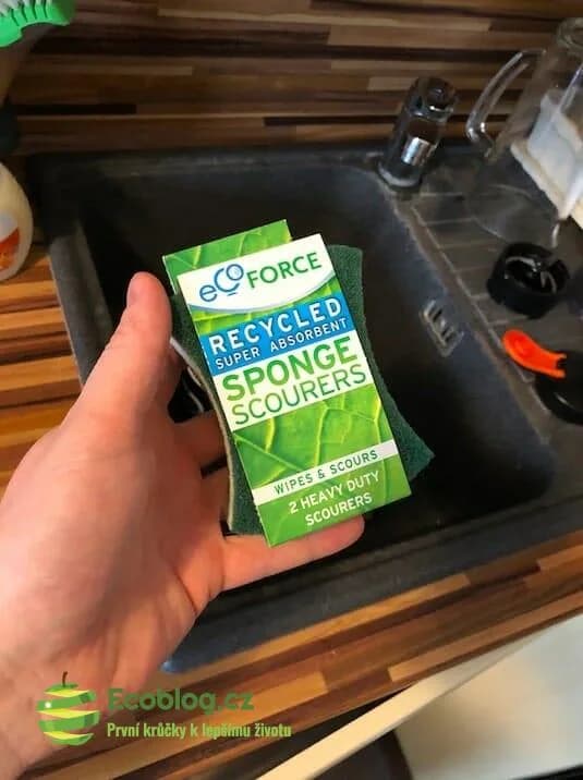 EcoForce houbičky na nádobí: recenze a moje zkušenost (2026)