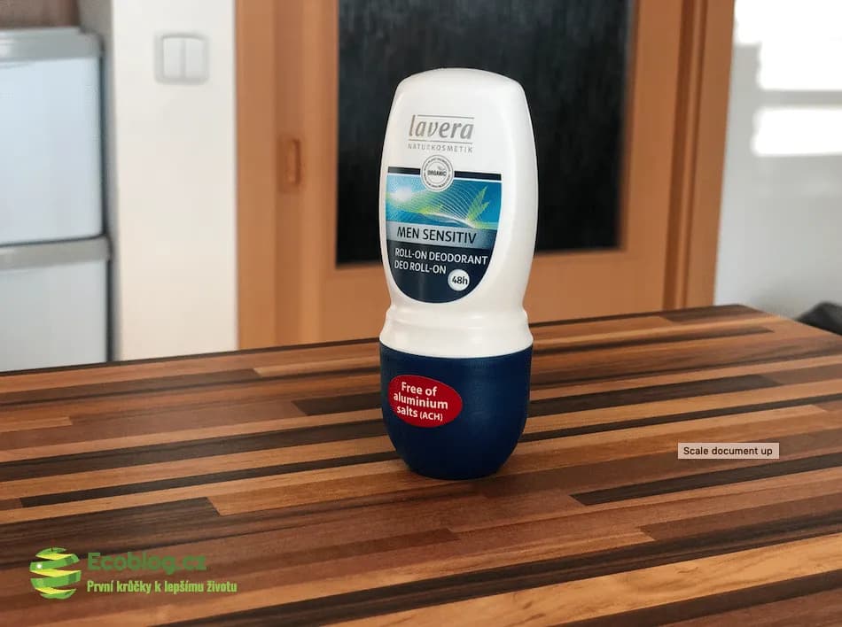 Pánský přírodní deodorant Lavera bez hliníkových solí