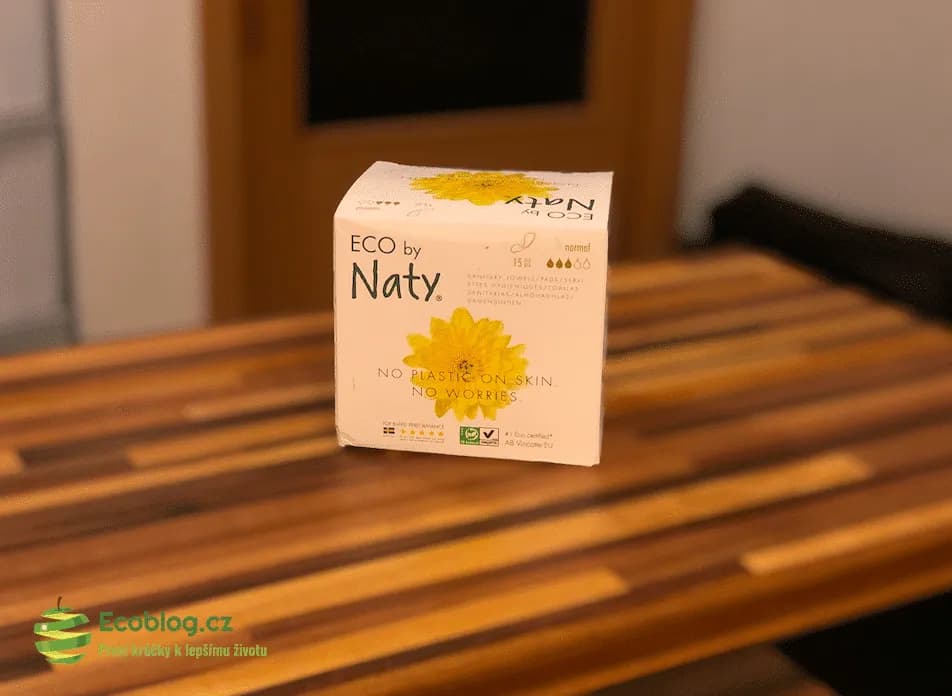 Denní vložky Naty, tenké eko vložky na každodenní nošení