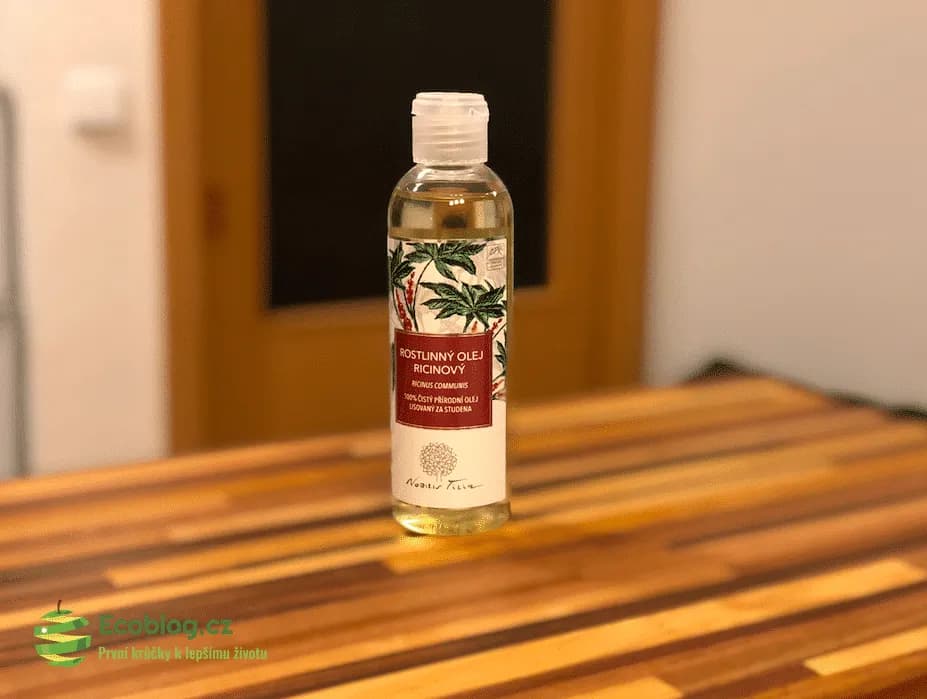 Ricinový olej Nobilis Tilia z přírodní kosmetiky, recenze a zkušenost
