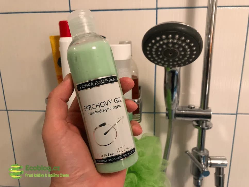 Krémová konzistence sprchového gelu Nobilis Tilia s avokádem