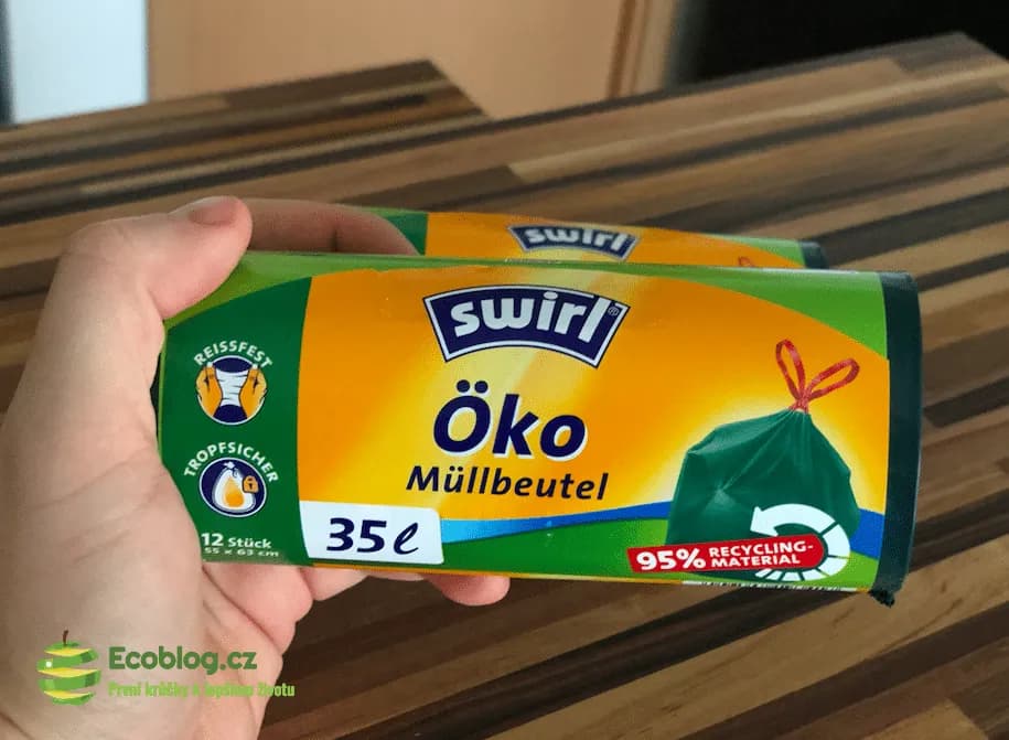 Swirl pytle na odpad v domácnosti při běžném používání