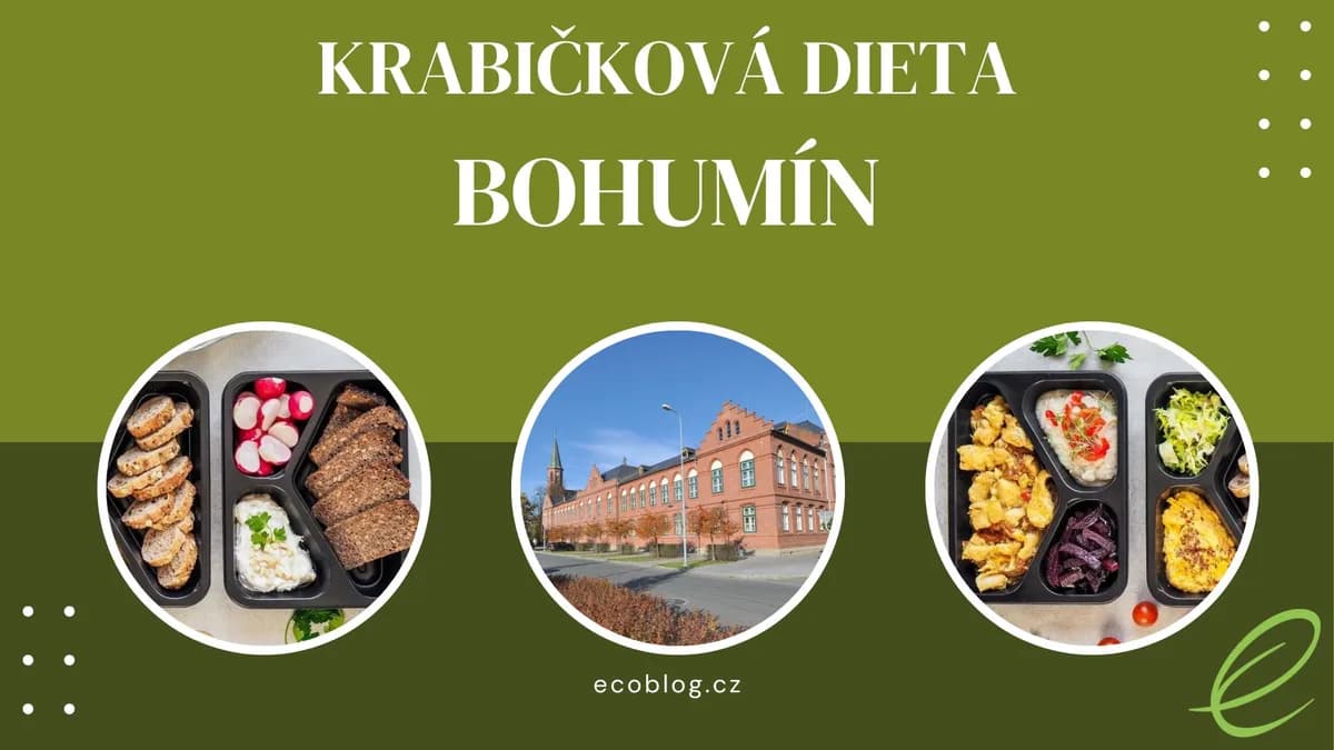 Krabičková dieta Bohumín 2026: srovnání 4 rozvozů, které jsem otestoval