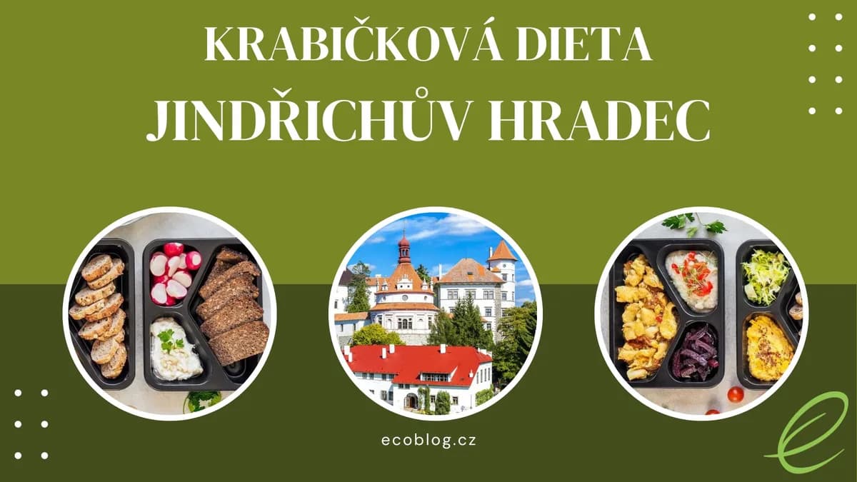 Krabičková dieta Jindřichův Hradec: TOP 4 srovnání (2026)