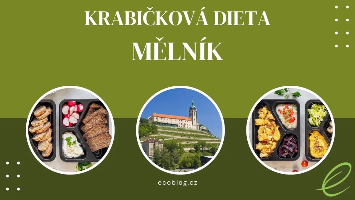 Krabičková dieta Mělník 2026: srovnání 5 firem, co vozí na Mělnicko