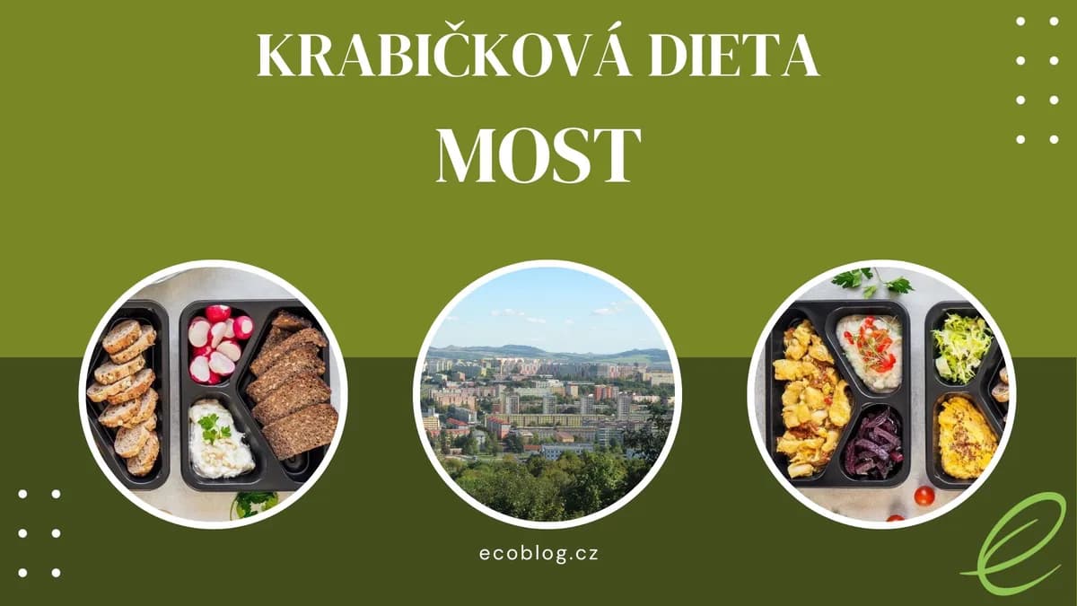 Krabičková dieta Most 2026: srovnání nejlepších rozvozů jídel