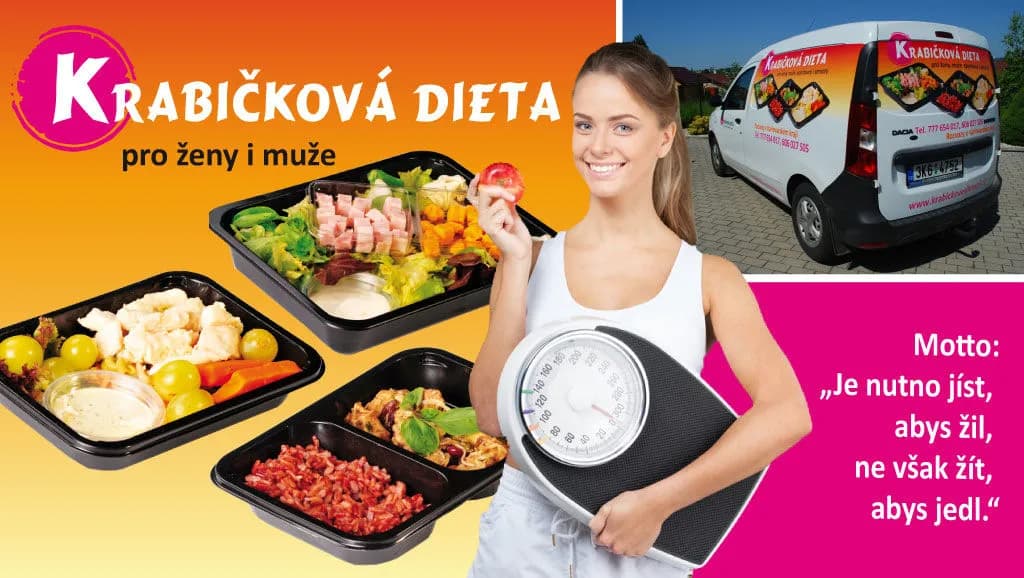 Krabičkové šílenství, lokální rozvoz krabičkové diety do Ostrova a Karlovarského kraje