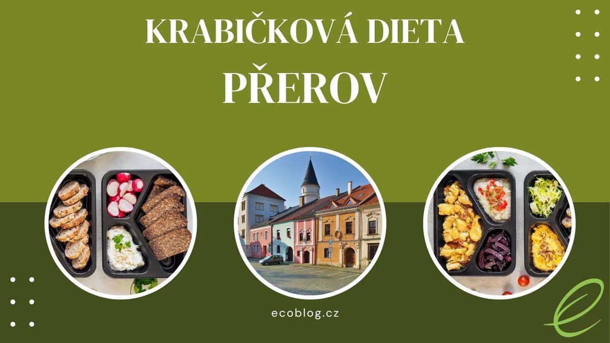 Krabičková dieta Přerov 2026: srovnání 9 rozvozů, které doopravdy jezdí