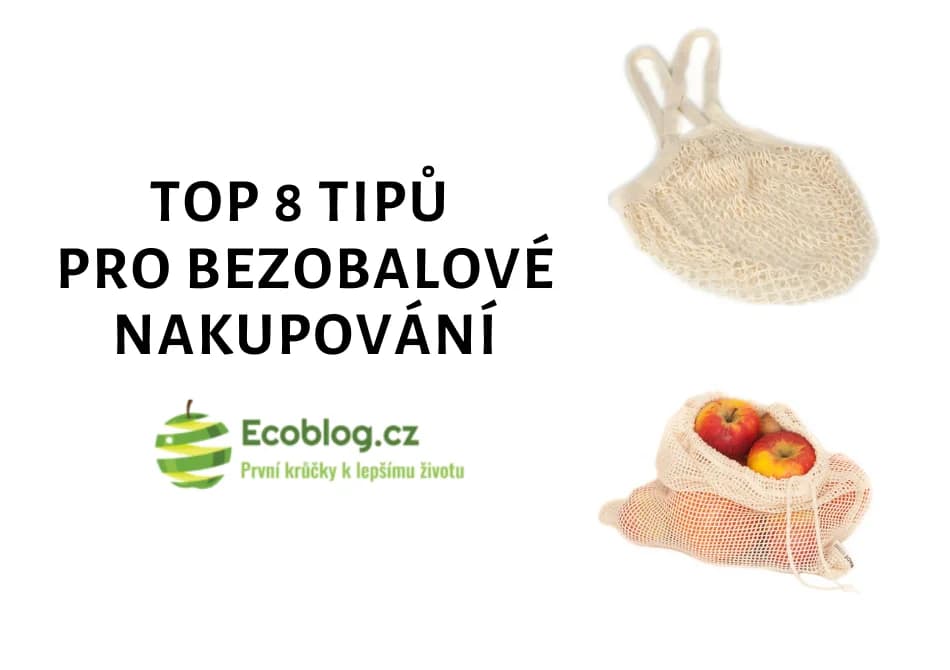 Nákupní tašky a síťovky na bezobalové nakupování: 8 tipů (2026)