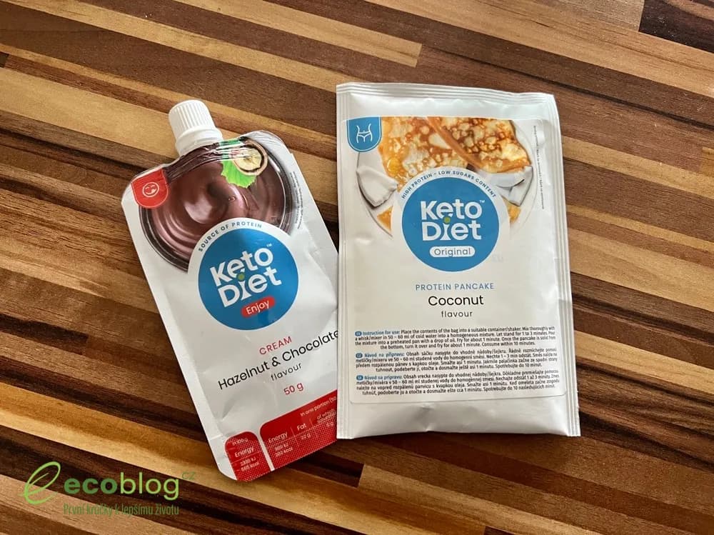 Hotová keto jídla KetoDiet pro bezsacharidovou dietu