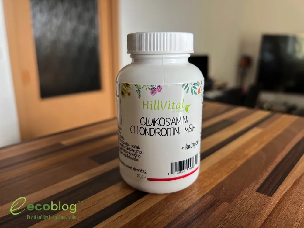 HillVital glukosamin, chondroitin a MSM pro klouby