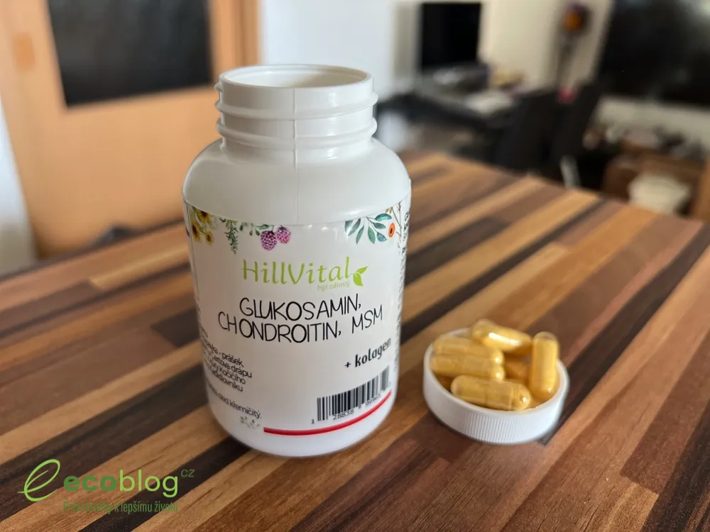 Kloubní výživa HillVital v kapslích, kontrola složení a původu surovin