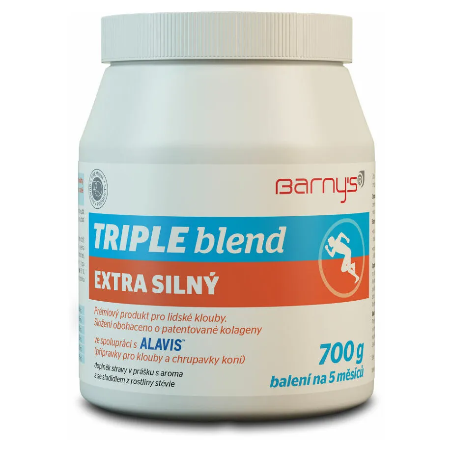 BARNY´S Triple Blend Extra Silný prášek na klouby s mořským kolagenem