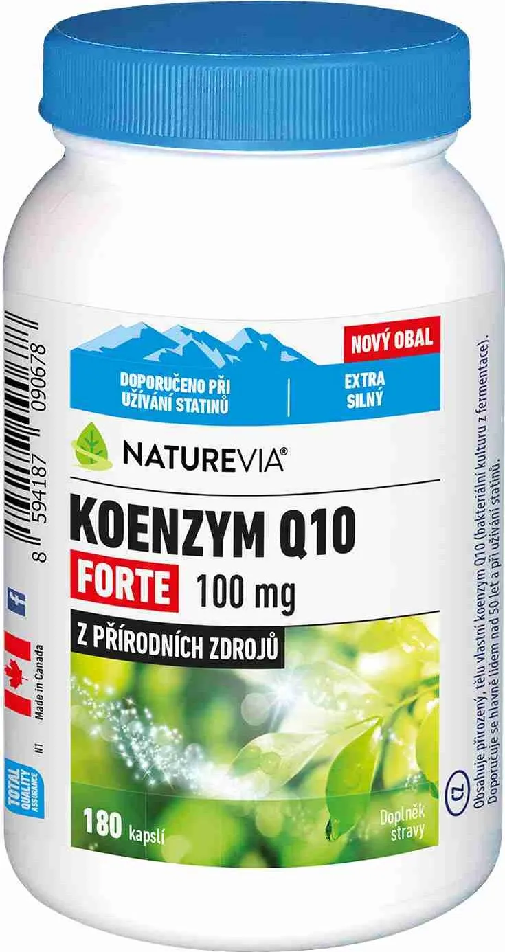 NatureVia Koenzym Q10 Cardio 100 mg