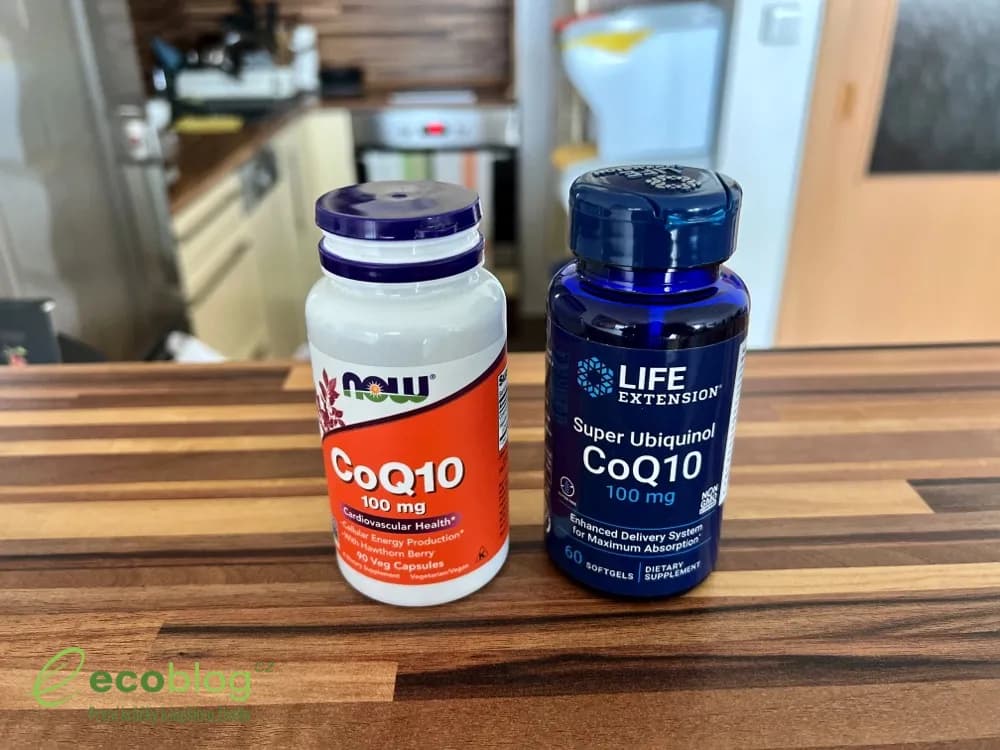 Nejlepší koenzym Q10 doplňky z testu na Ecoblogu