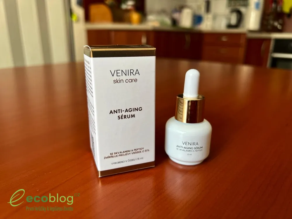 Venira Anti-aging sérum se skvalanem a peptidy