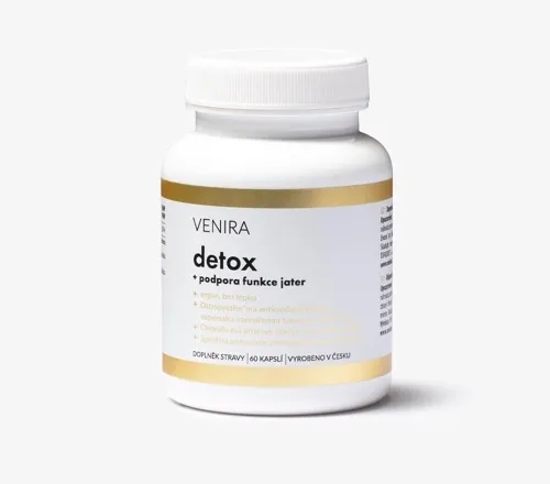 VENIRA detox, podpora funkce jater, 60 kapslí