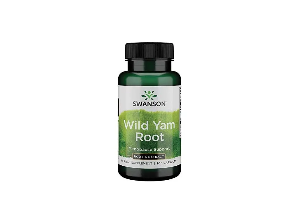 Swanson Wild Yam Root, kořen smldince chlupatého pro ženské zdraví