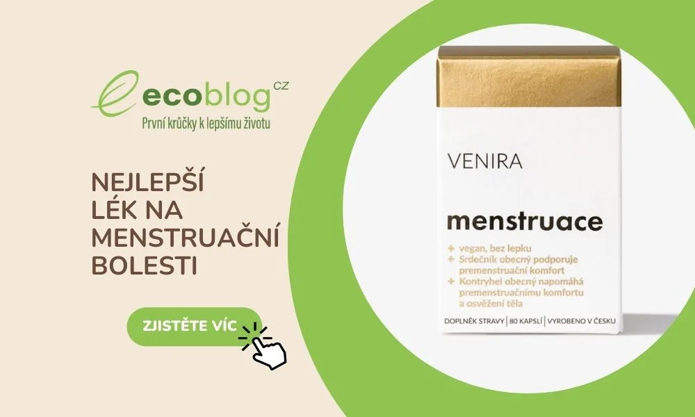 Nejlepší lék na menstruační bolesti 2026: srovnání 7 přírodních doplňků