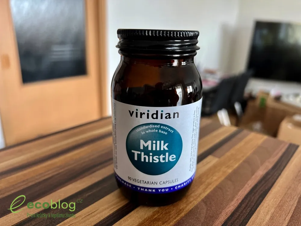 Viridian Milk Thistle, vítěz srovnání ostropestřce na Ecoblogu