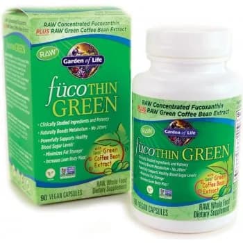FücoThin Green od Garden of Life s fucoxanthinem z mořské řasy