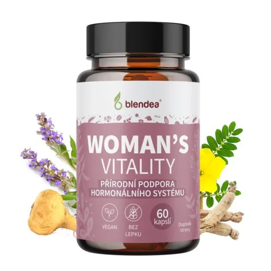 Blendea Woman's Vitality, česká přírodní podpora ženského zdraví