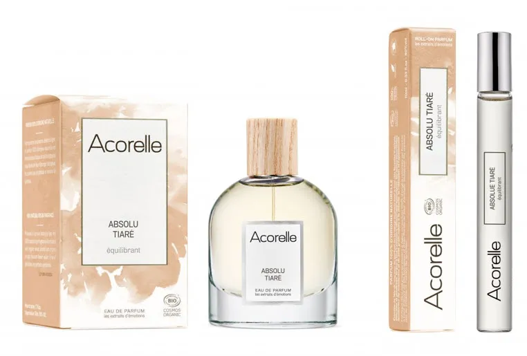 Přírodní parfém Acorelle Absolu Tiaré z testu na Ecoblogu