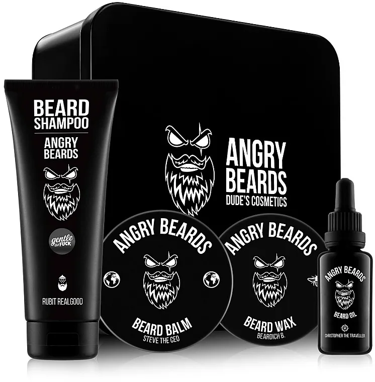 Sada na vousy Angry Beards z testu na Ecoblogu