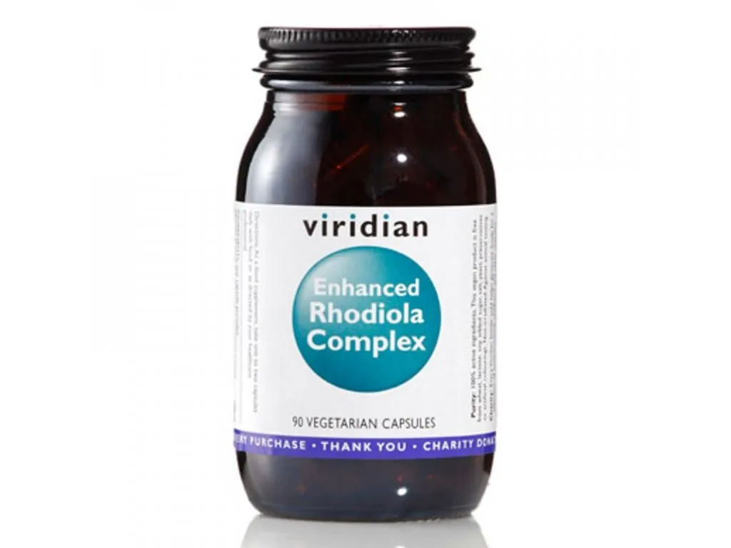 Viridian Enhanced Rhodiola Complex v kapslích