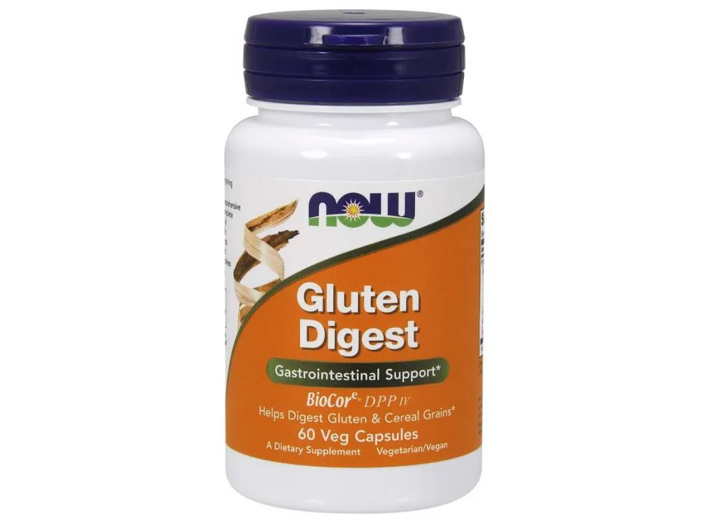 NOW Gluten Digest balení 60 kapslí