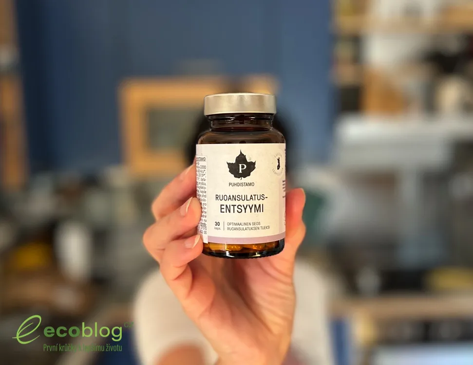 Puhdistamo Digestive Enzymes balení 30 kapslí