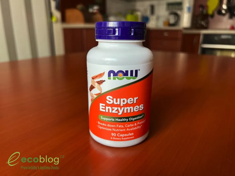 NOW Super Enzymes, vítěz testu trávicích enzymů