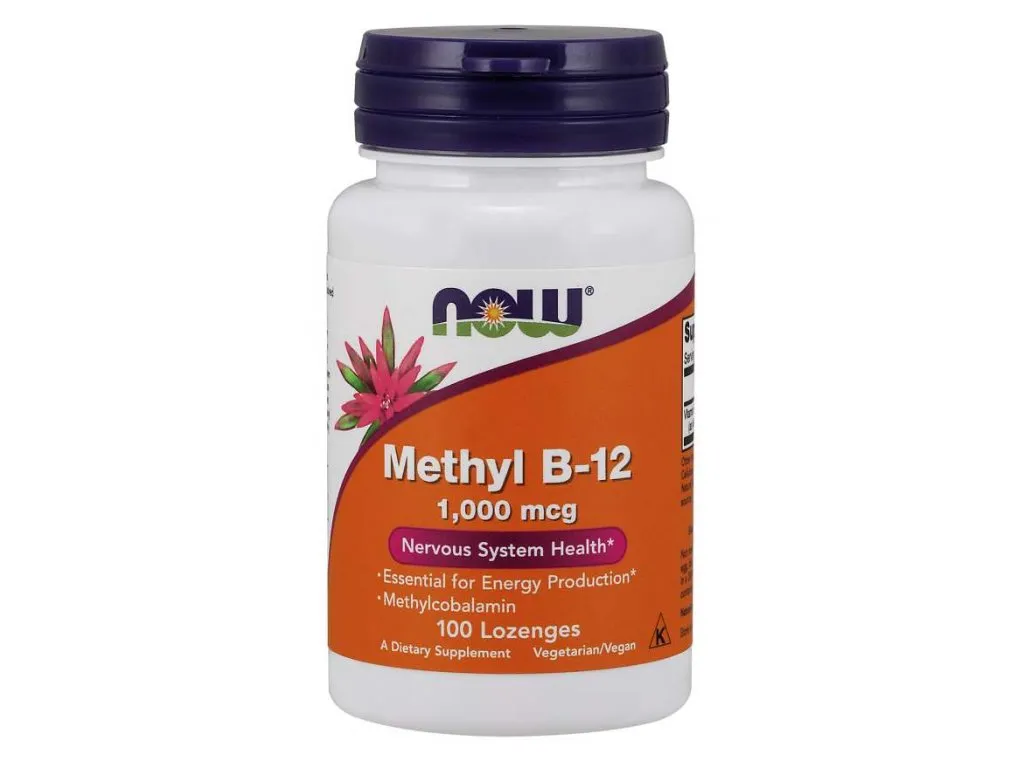 NOW Methyl B-12 1000 mcg pastilky