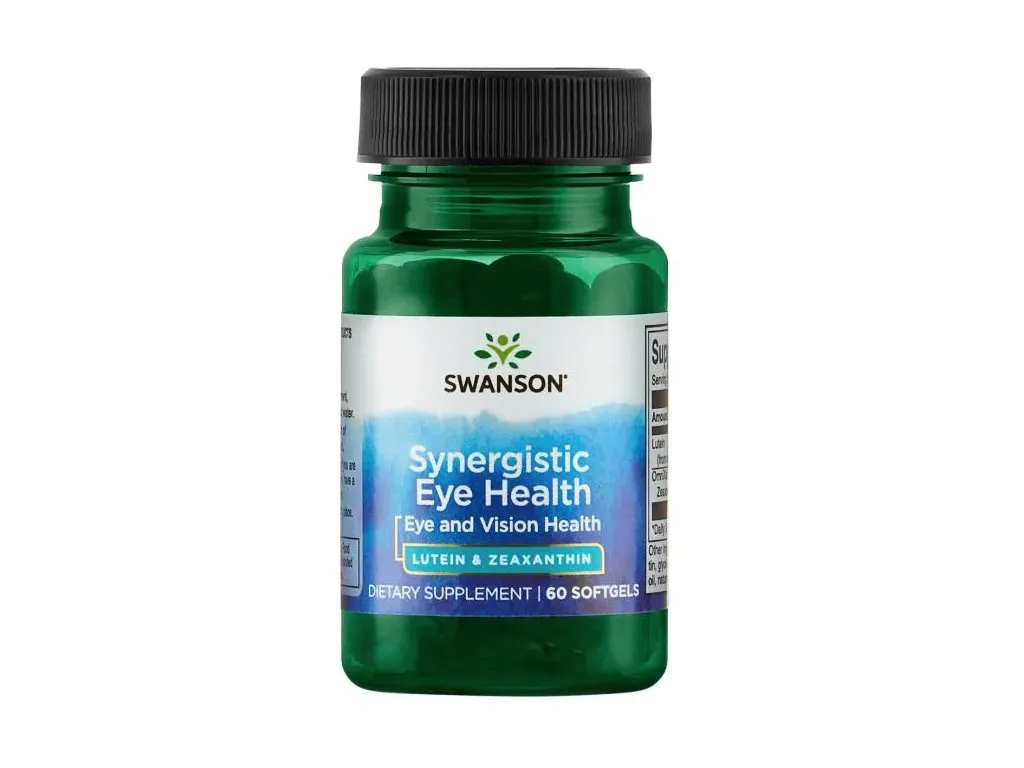 Swanson Synergistic Eye Health s luteinem a zeaxanthinem