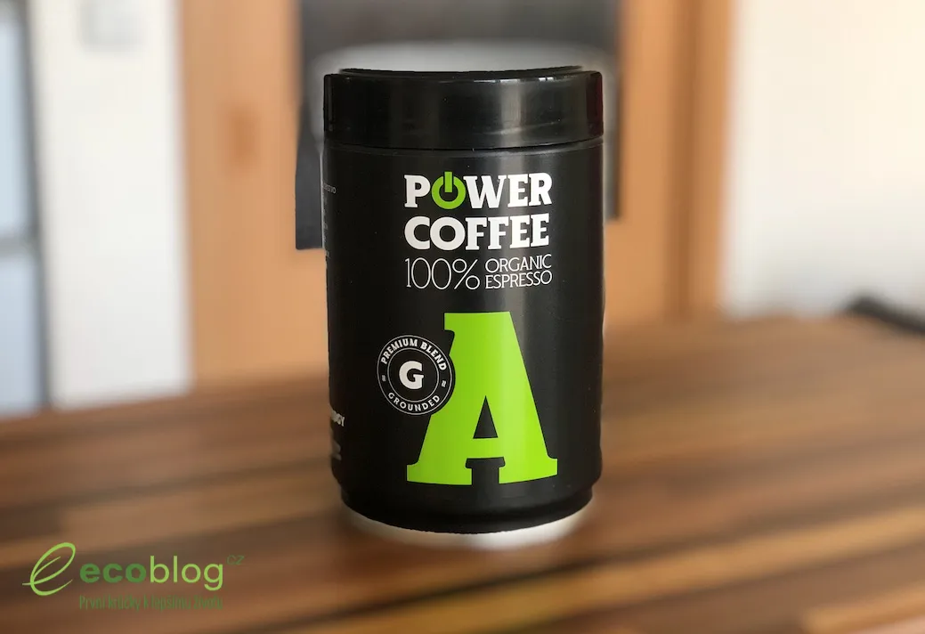 Balení kávy Power Coffee Extra Strong od Powerlogy