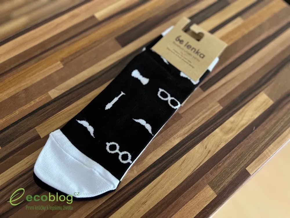 Chůze v zimních barefoot botách Be Lenka Ranger ve sněhu