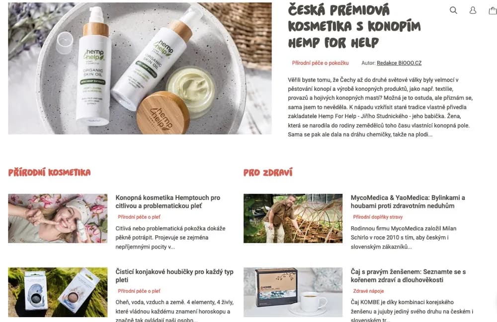 Blog a encyklopedie certifikátů na e-shopu Biooo.cz