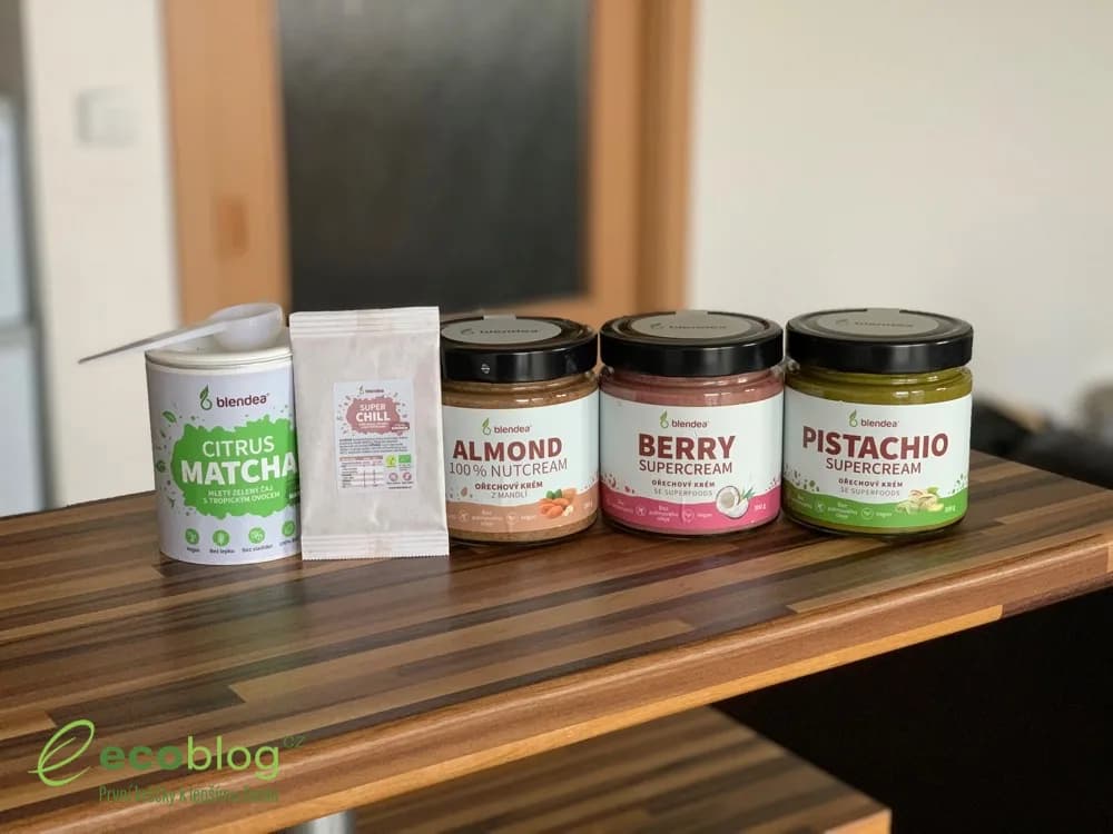 Blendea krémy recenze: test 3 ořechových krémů a matchy (2026)