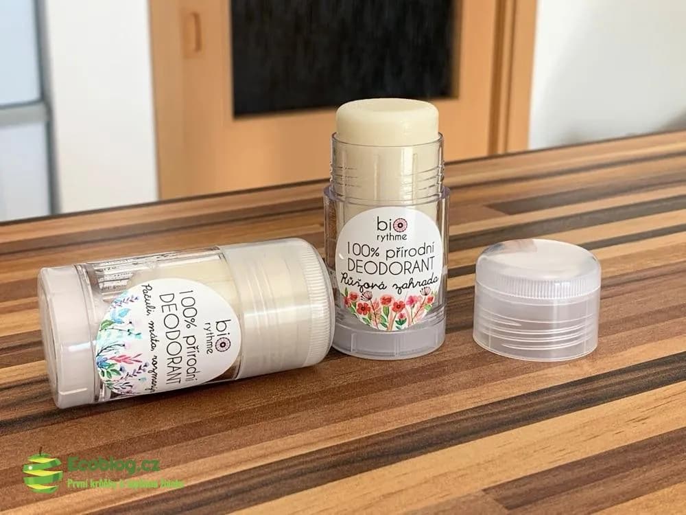 Přírodní pánský deodorant Biorythme s výsuvným obalem a čistým složením