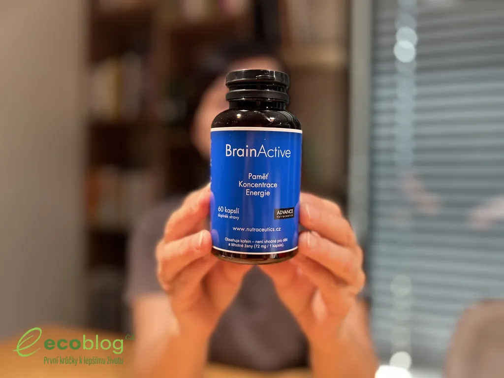 Doručená zásilka BrainActive od ADVANCE Nutraceutics
