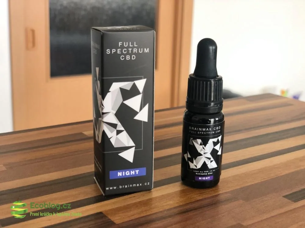 BrainMax CBD olej recenze: moje zkušenost s Night olejem (2026)
