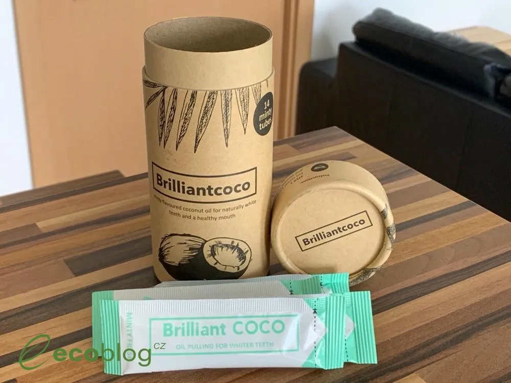 Brilliantcoco bambusový čistič jazyka v detailu