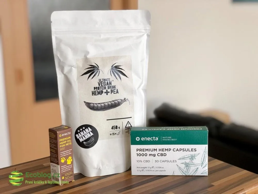 Canatura recenze 2026: CBD kapsle, protein a kapky pro zvířata
