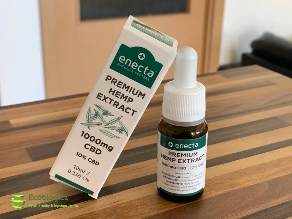 Canatura recenze: moje zkušenost s CBD olejem Enecta 10 % (2026)