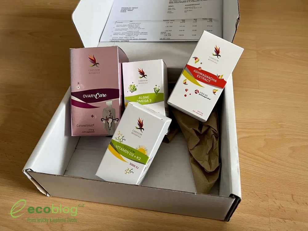 Mikrořasový olej jako rostlinný zdroj omega 3 v doplňku Carnium Botanicals