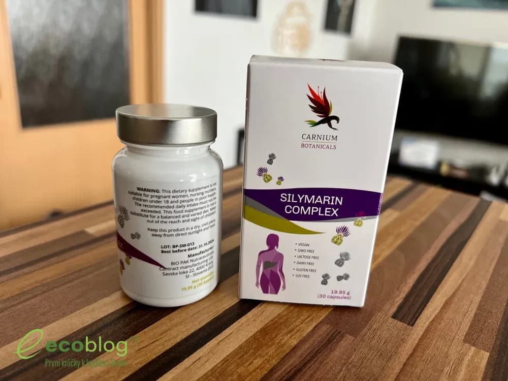 Carnium Botanicals: Pro koho dává Silymarin Complex smysl a srovnání