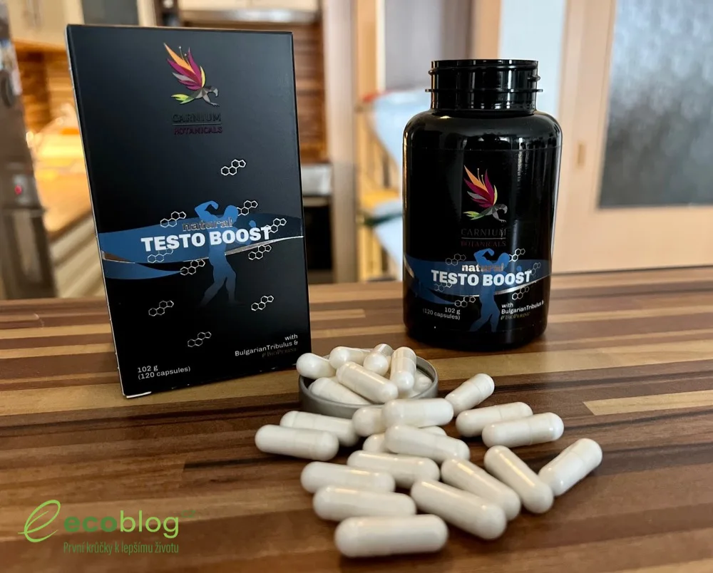 Carnium Botanicals Natural Testo Boost recenze: moje zkušenost (2026)
