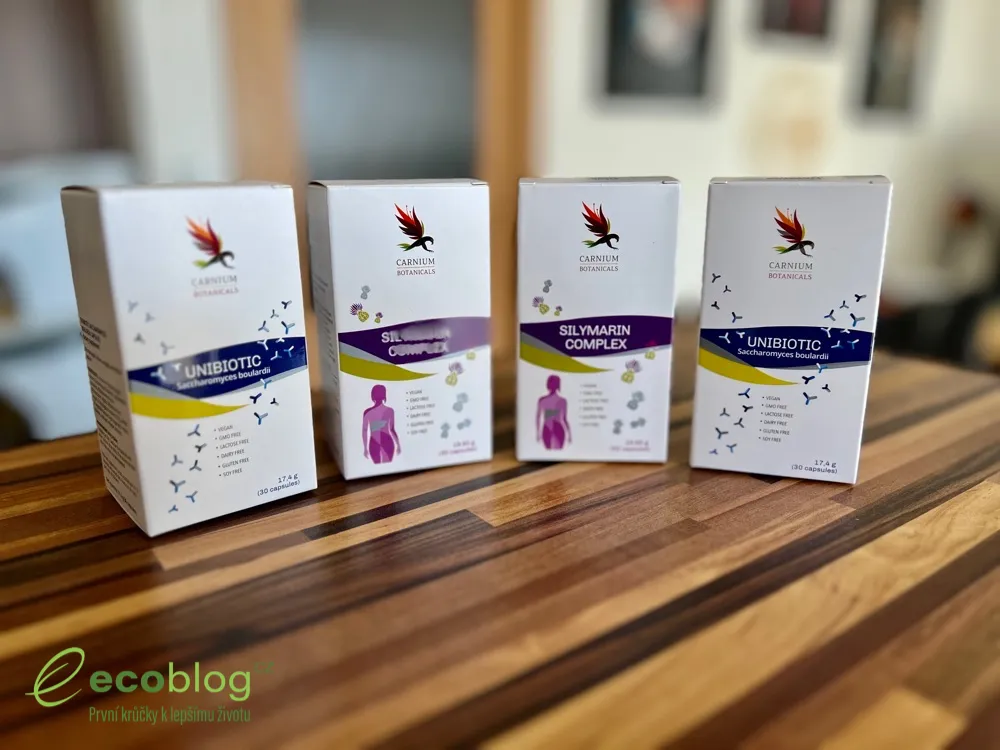 Košík e-shopu Carnium Botanicals s aplikovaným kódem ECOBLOG